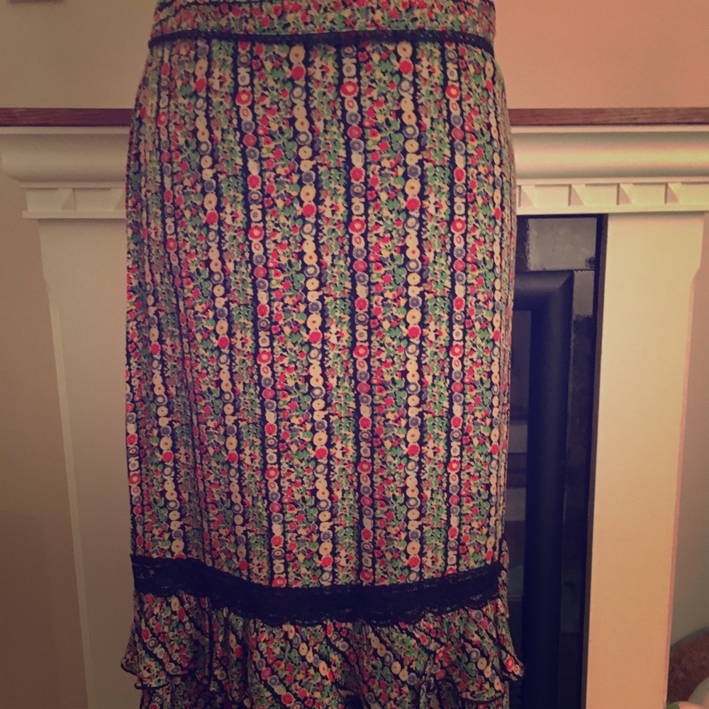 **Sold**Free people maxi skirt.